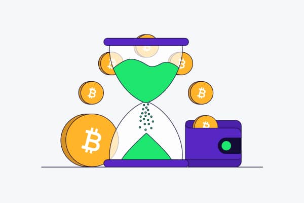 Bitcoin send time