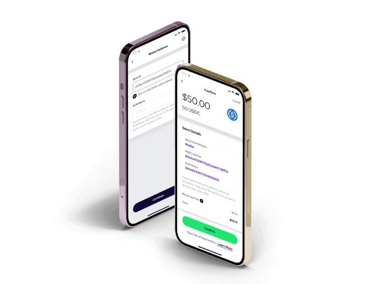 Send or purchase crypto with coinme's mobile app